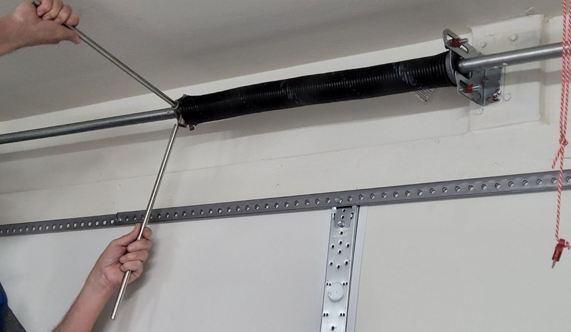 Experienced technician providing garage door spring repair services in Punta Gorda, FL.