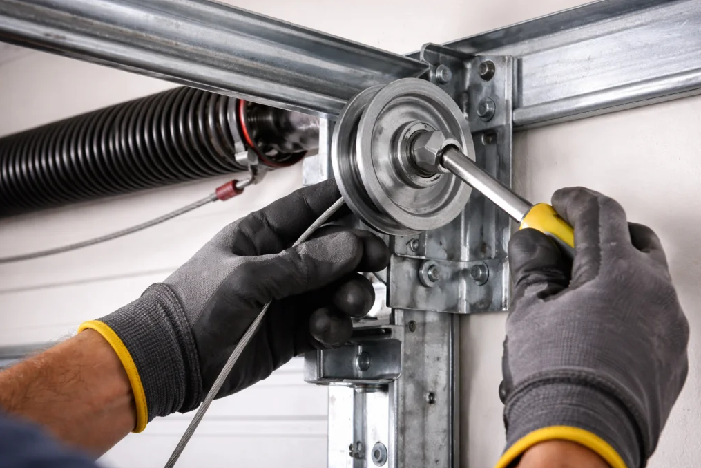 Garage Door Cable & Pulley Replacement