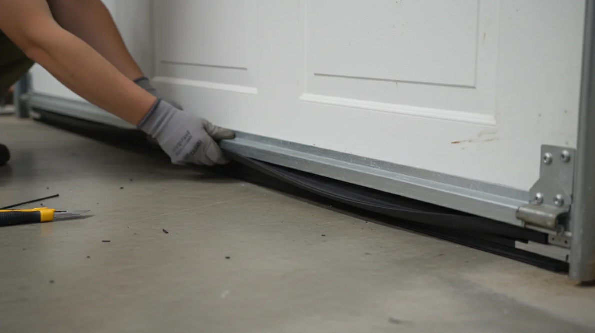 Heavy-Duty Weather Seal & Bottom Astragal Replacement