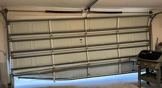 Garage Door Off-Track & Bent Track Realignment